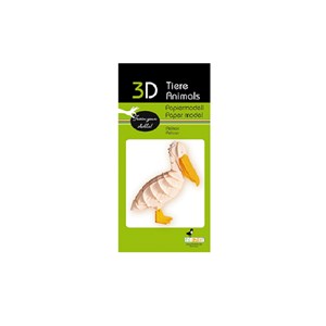 Maquette 3d en papier pélican