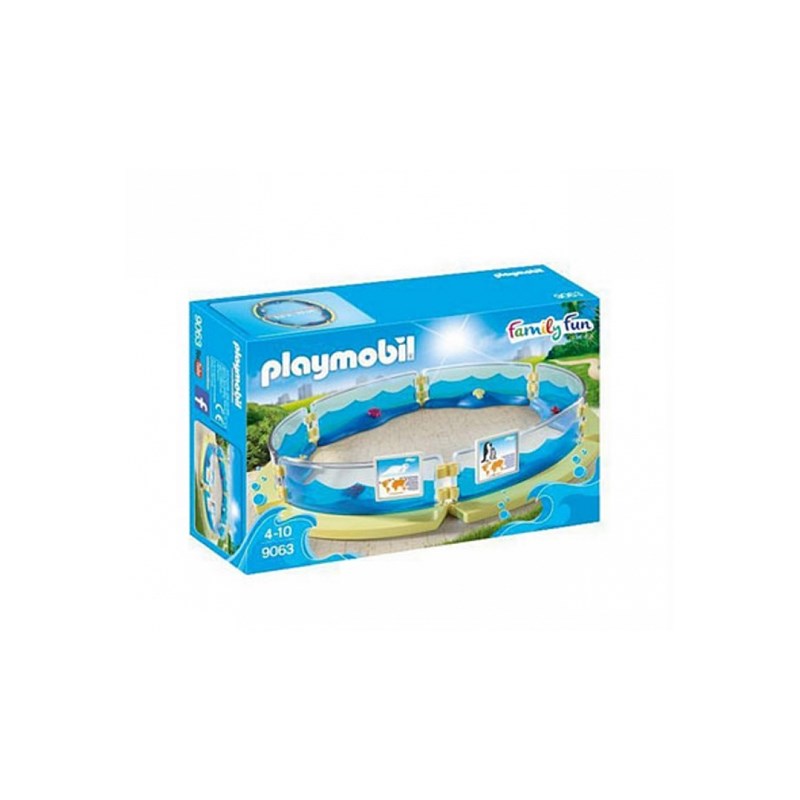 Enclos pour les animaux marins