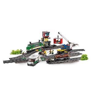 Lego city - train marchandises rc - 60198