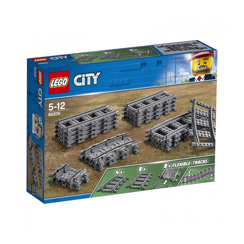 Lego city pack de rails