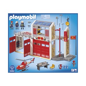 Caserne de pompiers hélicoptère 1218