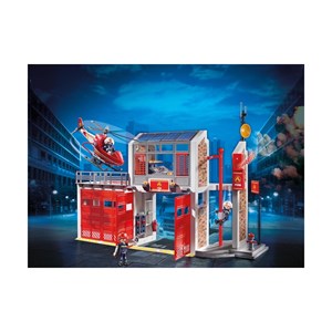 Caserne de pompiers hélicoptère 1218