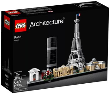 Lego architecture - paris, france - 21044