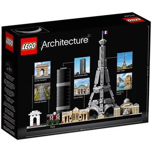 Lego architecture - paris, france - 21044