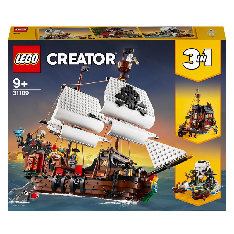 Lego 31109 - le bateau pirate