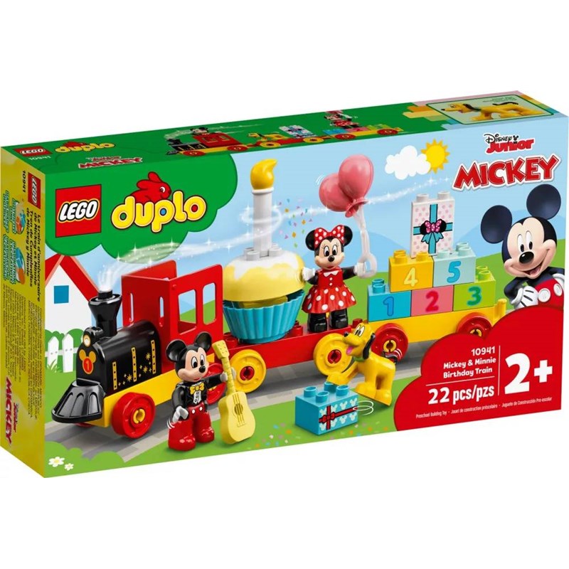 Lego duplo - train anniversaire mickey - 10941