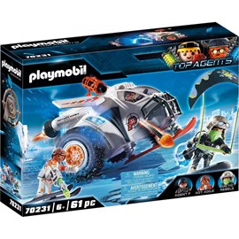 Véhicule des neiges de la spy team