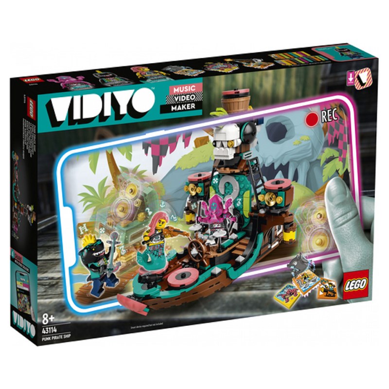 Lego punk pirate ship vidiyo