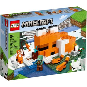 Lego minecraft - refuge renard - 21178