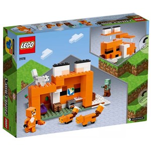 Lego minecraft - refuge renard - 21178