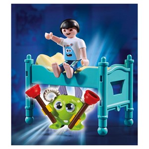 Enfant et petit monstre