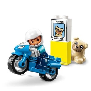Lego duplo - moto de police - 10967