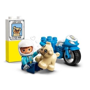 Lego duplo - moto de police - 10967