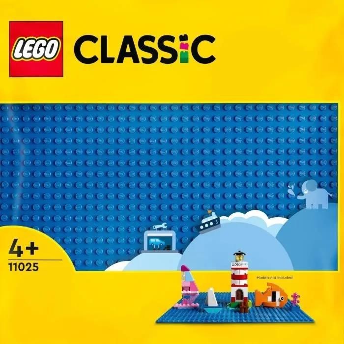 Lego 11025 - plaque construction bleue