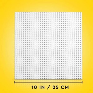 Lego 11026 - plaque construction blanche