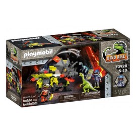 Robo dino de combat
