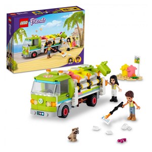 Lego le camion de recyclage friends