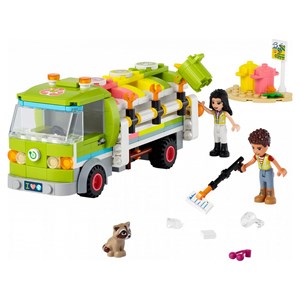 Lego le camion de recyclage friends