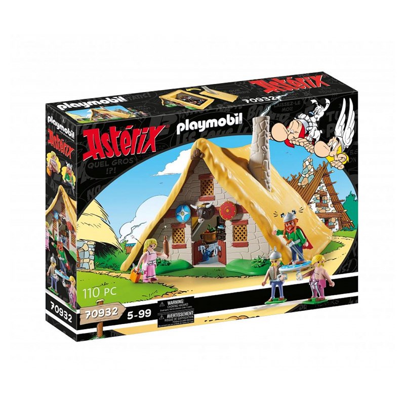 Asterix la hutte d'abraracourcix
