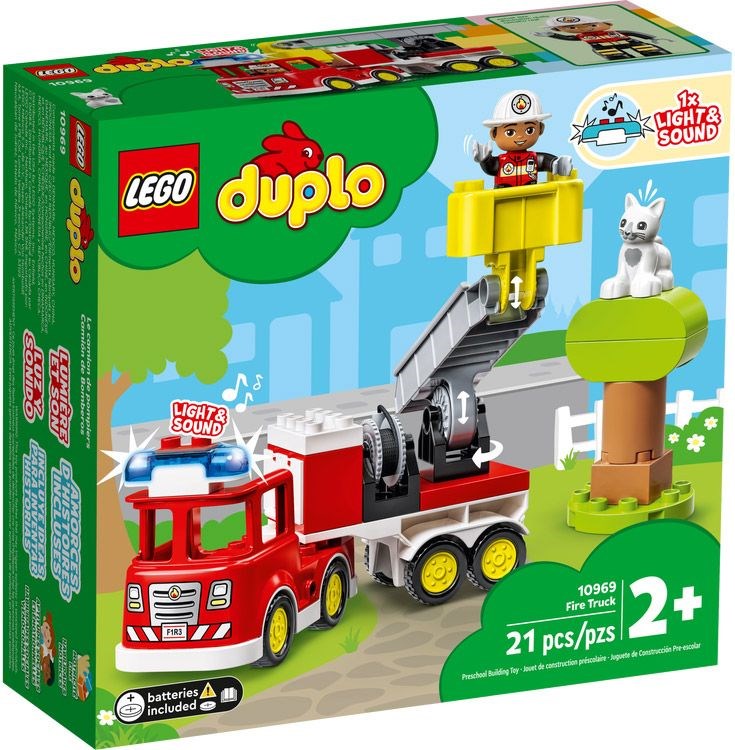 Lego duplo - camion de pompiers - 10969