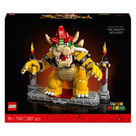 Lego super mario - le puissant bowser - 71411