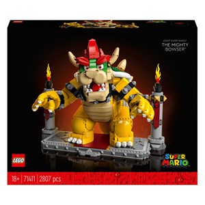 Lego super mario - le puissant bowser - 71411