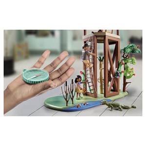 Tour de recherche avec boussole