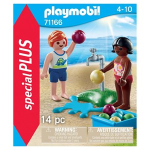 Enfants et ballons d'eau special plus