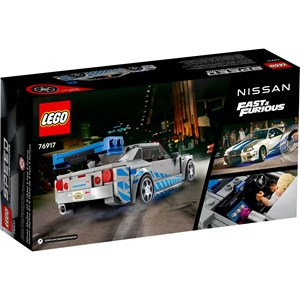 Lego sc - nissan skyline gt-r (r34) - 76917