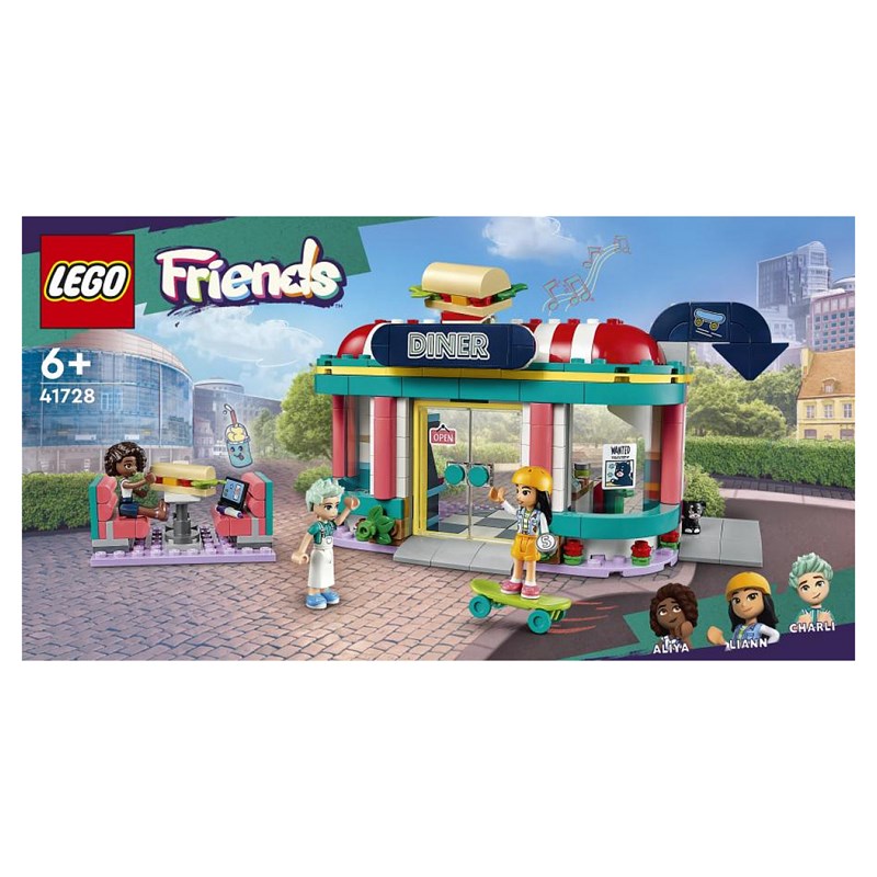 Lego friends le snack du centre-ville