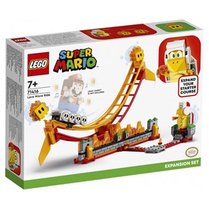 Lego le manège de la vague de lave