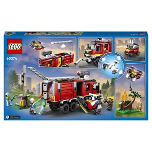 Lego camion d'intervention des pompiers