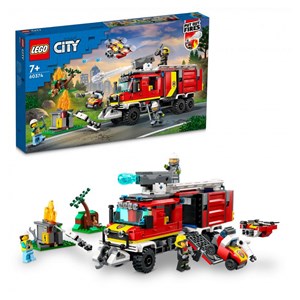 Lego camion d'intervention des pompiers