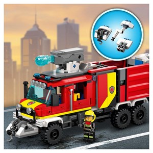 Lego camion d'intervention des pompiers