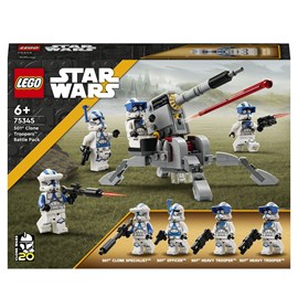 Lego sw - pack combat clone 501ème - 75345
