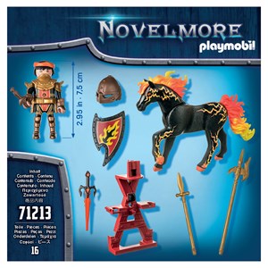 Burnham raider cheval feu