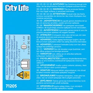 Urgentiste avec moto et effet lumineux