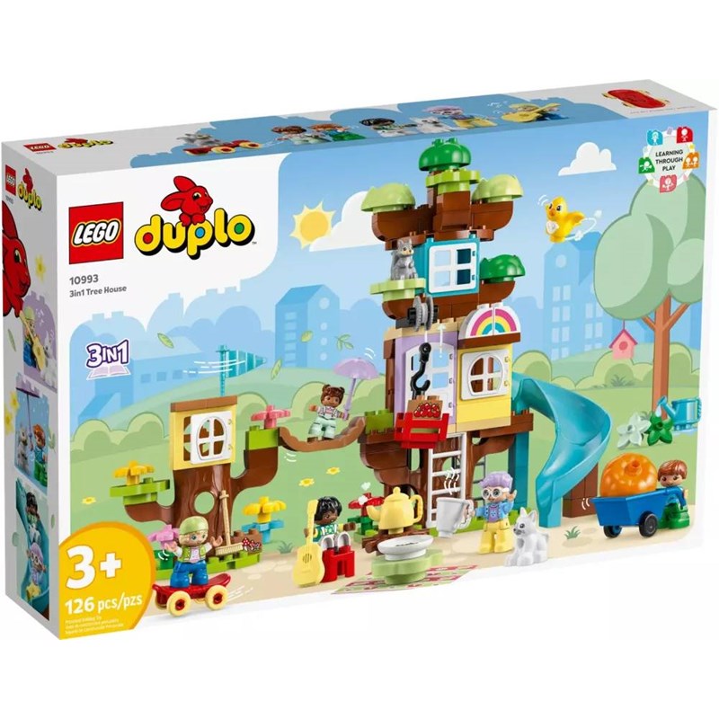 Lego duplo - cabane arbre 3-en-1 - 10993