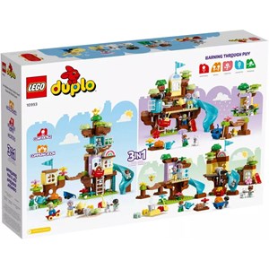 Lego duplo - cabane arbre 3-en-1 - 10993