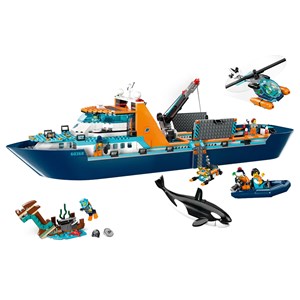 Lego city - navire exploration arctique - 60368