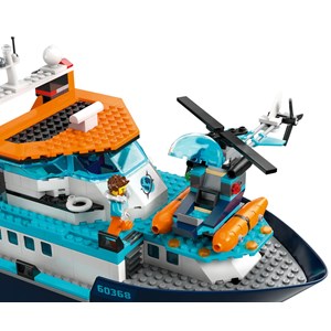 Lego city - navire exploration arctique - 60368