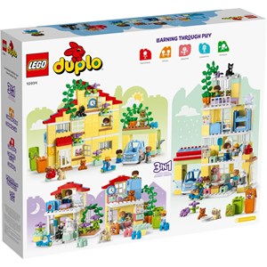Lego duplo - maison familiale 3-en-1 - 10994