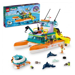 Lego friends bateau de sauvetage en mer