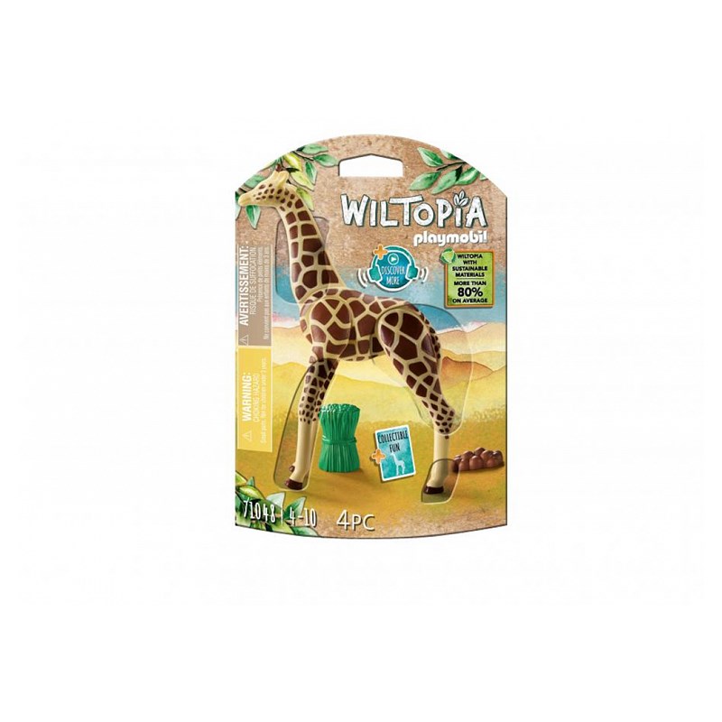 Girafe avec accessoires