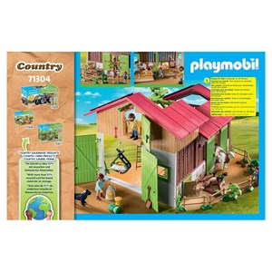 Ferme avec panneaux solaires