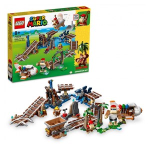 Lego super mario course de diddy kong