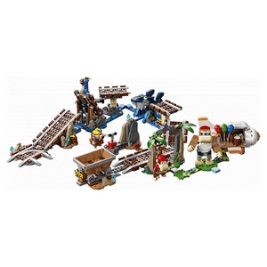 Lego super mario course de diddy kong