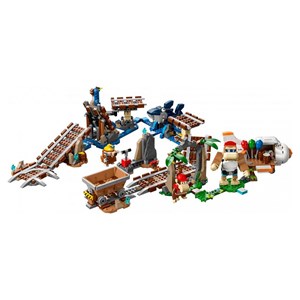 Lego super mario course de diddy kong