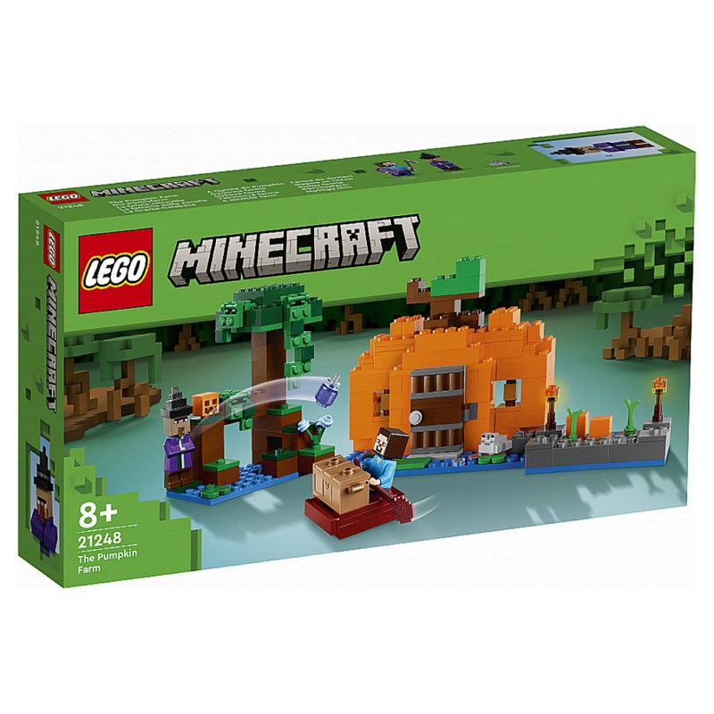 Lego minecraft? la ferme citrouille