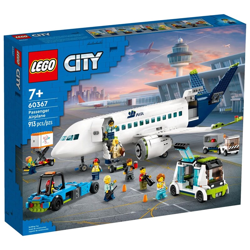 Lego city - avion de ligne - 60367